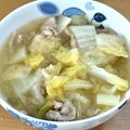kawaramono's cooksnap of when they made とろとろ白菜と豚肉のあんかけ鍋.
