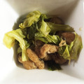 yknaaa's cooksnap of when they made キャベツと油揚げの煮物.