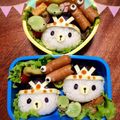 ｋエンジェルスマイル's cooksnap of when they made キャラ弁に☆そら豆星人☆.