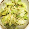 のふのみ's cooksnap of when they made 卵と春キャベツ炒め.