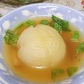 ずっこけ123's cooksnap of when they made 新玉ねぎ まるごとスープ♪.