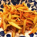 ゆぅまぁ922's cooksnap of when they made じゃがいものカレー風味きんぴら.