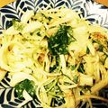夏女旅娘's cooksnap of when they made 大量消費★三つ葉と新玉葱の簡単デリサラダ.