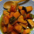 sakuradesu's cooksnap of when they made 家族絶賛＊照りウマかぼちゃの煮物＊.
