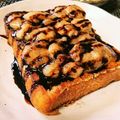 チャッキーチェン's cooksnap of when they made 簡単手作りバナナソースのフレンチトースト.