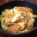 maruru-nn's cooksnap of when they made 油揚げの卵とじ丼.