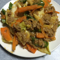 maxg's cooksnap of when they made 中華風肉味噌そぼろあんの野菜炒め.