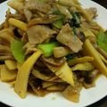 ピカって's cooksnap of when they made 三つ葉香る※筍ときのこのオイバターソテー.