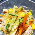 めがねロック's cooksnap of when they made ほったらかし☆春雨サラダ.