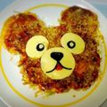 ｄｕ＿ｕｂ's cooksnap of when they made 可愛いダッフィーのお好み焼き♡.