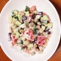 puti0612's cooksnap of when they made お豆さんの♪ヨーグルトわさびサラダ.