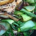 クックET15YS☆'s cooksnap of when they made 簡単！茄子とチンゲン菜の挽き肉炒め.