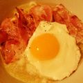 らぼりーな's cooksnap of when they made 倫敦で和食がまさかの進化！欧風朝食うどん.