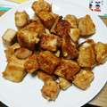 ひなともか's cooksnap of when they made 揚げずに♡豆腐deキューブ唐揚げ風.