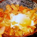 yukky☆mama's cooksnap of when they made *ベーコンポテトのたまごおとし*.