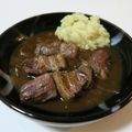 はやんせ's cooksnap of when they made 豚肉の赤ワインデミソース煮込み.