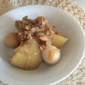 ＊myumama＊'s cooksnap of when they made しょうが風味♡そぼろ肉じゃが.