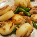 Macaw's cooksnap of when they made 豚肉と長芋の塩炒め.