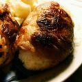 源56's cooksnap of when they made 牛肉巻きおにぎり.
