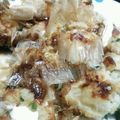 星☆ハンター's cooksnap of when they made シ-チキンポテトのモチモチお好み焼き.
