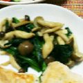 そんなあほな～～～～'s cooksnap of when they made ★ガーリック風味ほうれん草ソテー★簡単.