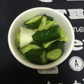 mina0373's cooksnap of when they made 簡単にできちゃう♪胡瓜と塩昆布のお漬物.