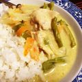 kazuuuamtg's cooksnap of when they made 簡単！でも本格的辛うまグリーンカレー♪.