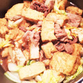 si_＊'s cooksnap of when they made ♡豚肉と厚揚げのすき焼き風♡.