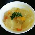 テスコロータス's cooksnap of when they made 簡単◎冷たい冬瓜のコンソメジュレ煮.