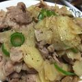 マリロ's cooksnap of when they made ジャガイモと豚肉のザーサイ炒め.