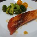 kiitos1224's cooksnap of when they made フライパンで【サーモンのバター醤油焼き】.