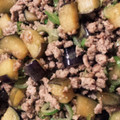 甘党ですが's cooksnap of when they made 豚ひき肉と茄子のコロコロ炒め.