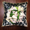 マロン*マロン's cooksnap of when they made 栄養満点！丸ごと蕪と豚肉のニンニク塩炒め.