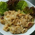 ★Lee☆'s cooksnap of when they made ★牛肉のレタスチャーハン★焼肉たれで味付.