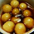 winうぃん's cooksnap of when they made ダイエットおやつ♪みたらしおから団子.