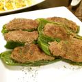 ☆糖質減らしてます☆'s cooksnap of when they made ピーマン肉詰め.