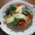 miyuki12's cooksnap of when they made きゅうりのキムチで＊ピリ辛トースト＊.