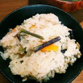 麻's cooksnap of when they made 簡単！わらびの炊き込みご飯.