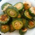 ミヤ吉's cooksnap of when they made ゴーヤの鶏ひき肉詰め★とろ～りあんかけ.