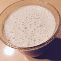 クック7YGAGB☆'s cooksnap of when they made 黒ゴマ豆乳きなこのバナナスムージー.
