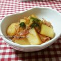 ねっちゃんっ's cooksnap of when they made じゃがいもとベーコンの煮ころがし.