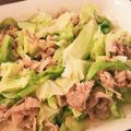 さおぴ1116's cooksnap of when they made 時短簡単キャベツと豚肉のゴマ味噌和え♡.