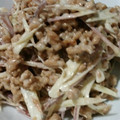 yumipandaa's cooksnap of when they made ミョウガと鶏そぼろの簡単サラダ.