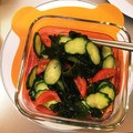 ぼちぼち料理してます's cooksnap of when they made トマトとわかめのさっぱり酢の物.