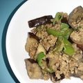 ☆kinoko☆'s cooksnap of when they made 夏が旬＊ナスとピーマンの肉みそ丼.