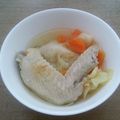 けいこ56's cooksnap of when they made 誰でもできる♡手羽先とキャベツのスープ♪.
