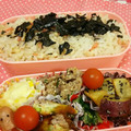 にゃにゃ☆☆☆'s cooksnap of when they made 簡単♪天むす風おにぎり（えび＆揚げ玉）.