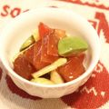 ラブターキー's cooksnap of when they made 長いもまぐろアボガド.