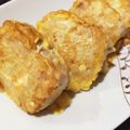 渦月うさぎ's cooksnap of when they made 節約ボリューム＊豆腐と豚でとん平焼き風＊.