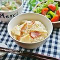komomoもも's cooksnap of when they made たけのことベーコンの炊き込みご飯.
